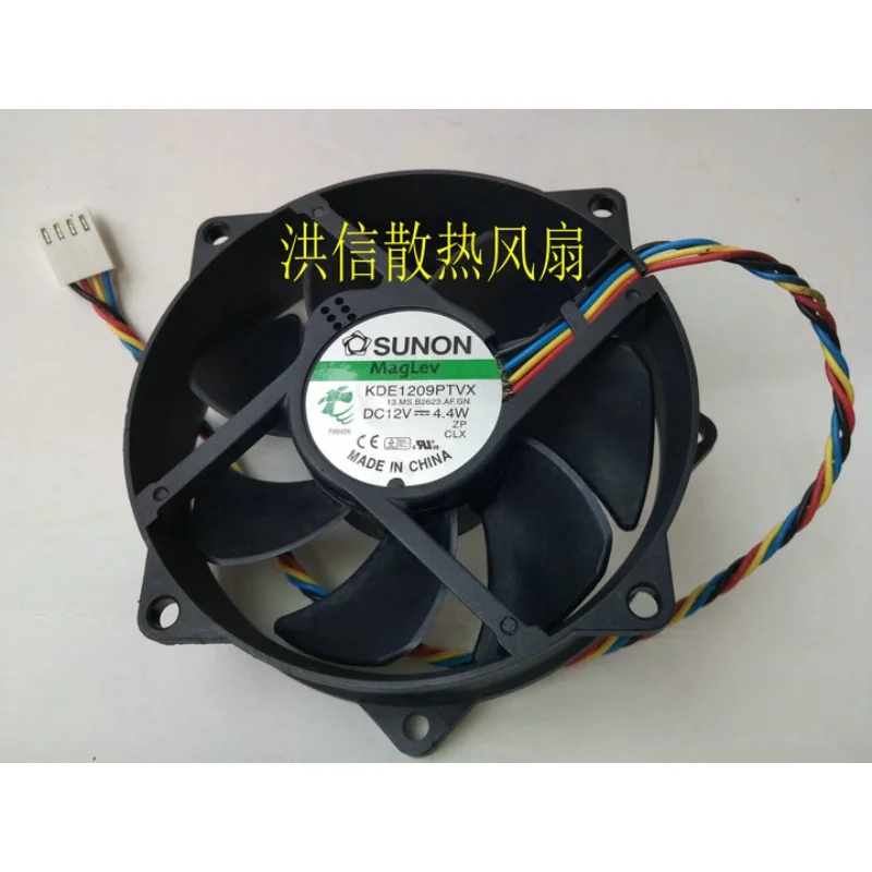 Новый вентилятор кулера для процессора для SUNON KDE1209PTVX 12 В 4,4 Вт 4-контактный кулер охлаждения ШИМ magлев 9025 90*90*25 мм
Новый вентилятор кулера для процессора для SUNON KDE1209PTVX 12 В 4,4 Вт 4-контактный кулер охлаждения ШИМ magлев 9025 90*90*25 мм