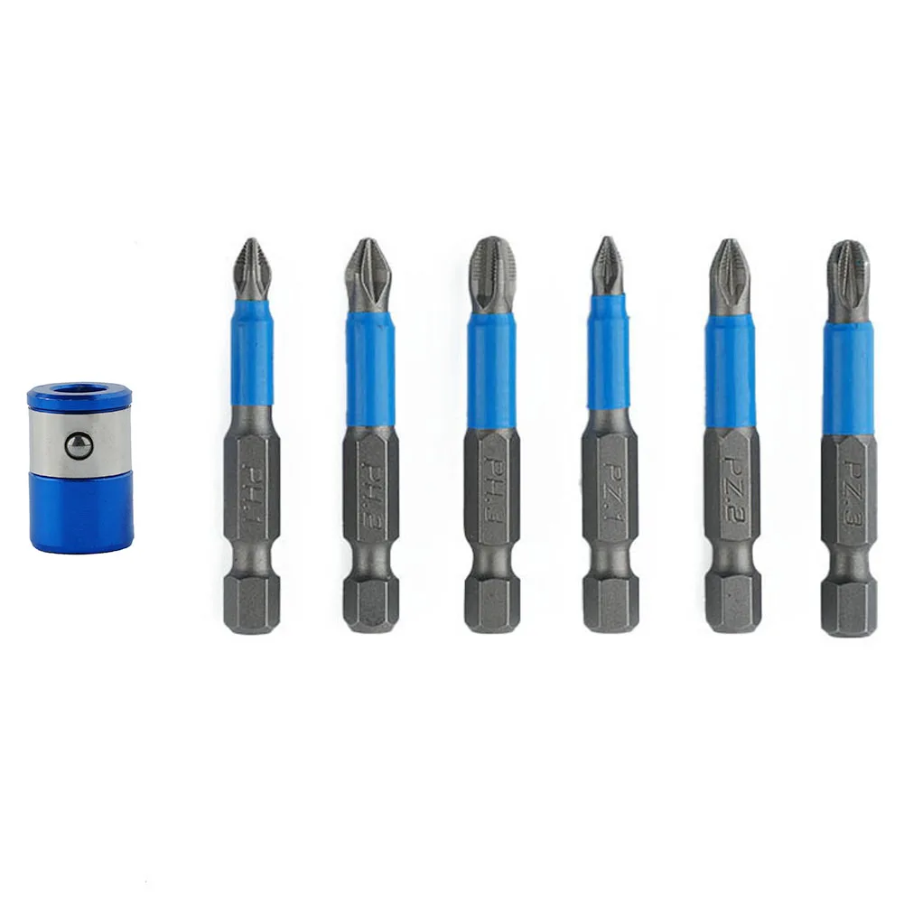 Set Screwdriver Bit 50mm Length 6Pcs/Set Alloy Steel High Snap Magnetic PH1/PZ1/PH2/PZ2/PH3/PZ3 Wear Resistance
Set Screwdriver Bit 50mm Length 6Pcs/Set Alloy Steel High Snap Magnetic PH1/PZ1/PH2/PZ2/PH3/PZ3 Wear Resistance