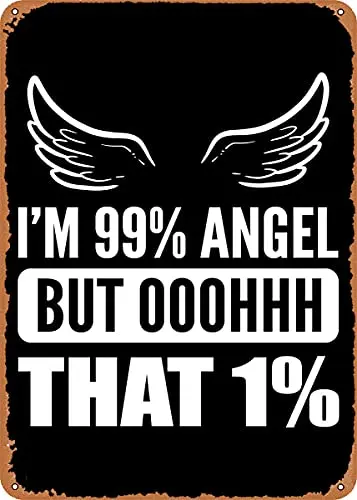 99 Angel Badass GIF Vintage Look Metal Sign Patent Art Prints Retro Gift 8x12 Inch
99 Angel Badass GIF Vintage Look Metal Sign Patent Art Prints Retro Gift 8x12 Inch