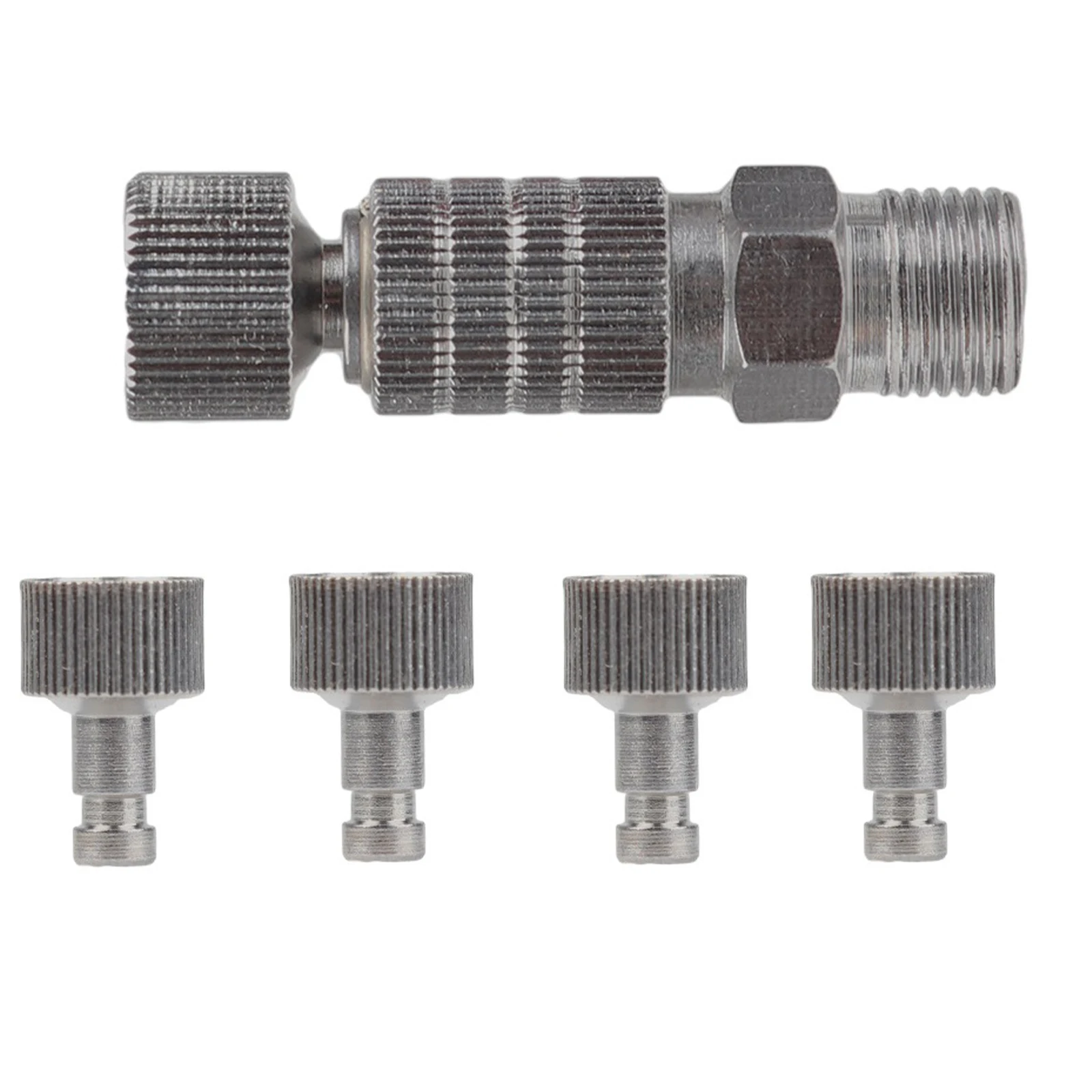 Accessories Quick Connector Male Connector Metal Silver Tools With 4 Fittings 1/8inch Part 1 Set 1/8inch Adapter
Accessories Quick Connector Male Connector Metal Silver Tools With 4 Fittings 1/8inch Part 1 Set 1/8inch Adapter