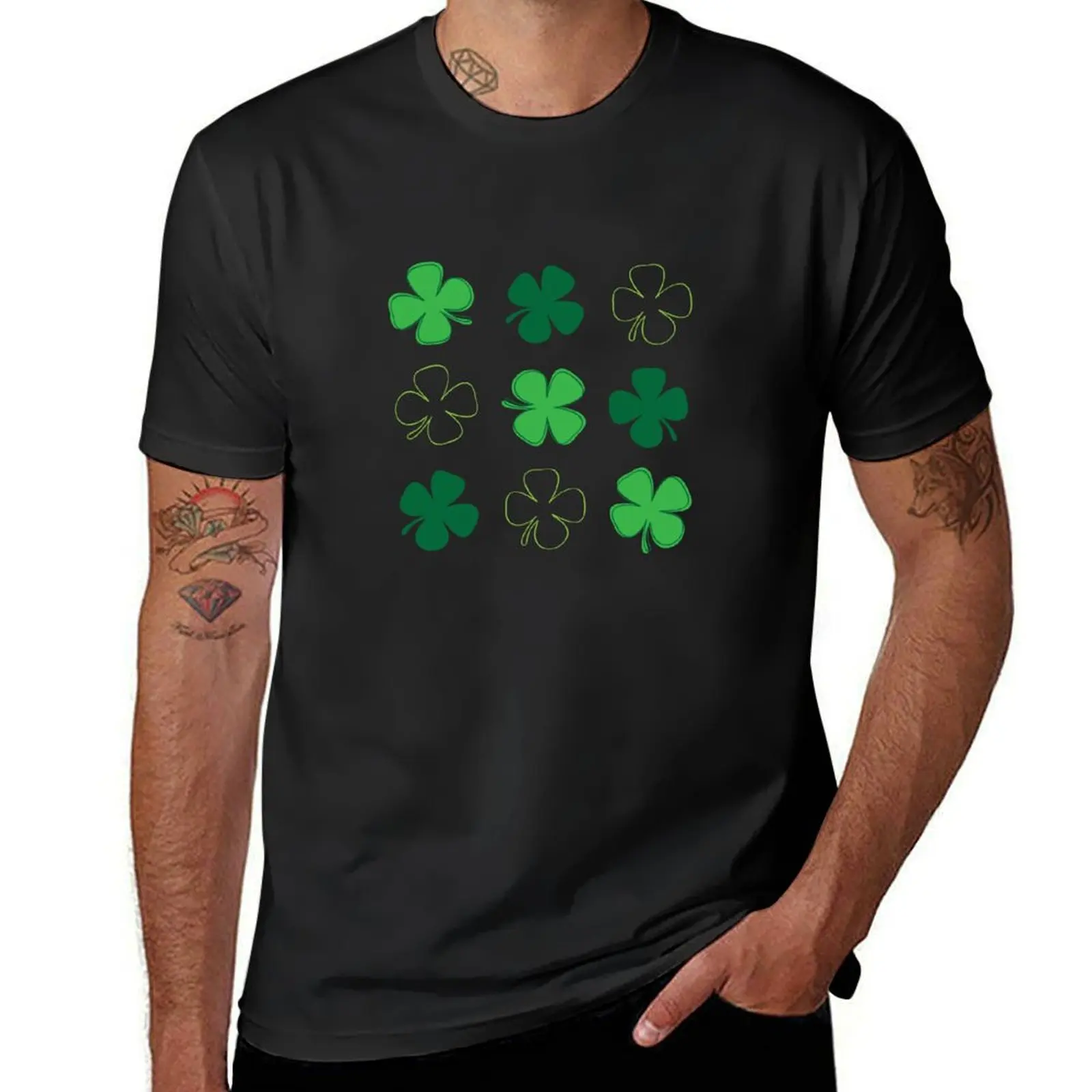 Copy of Four Leaf Clover - Shamrock Print - Green T-Shirt sublime blanks quick-drying Men's t-shirts
Copy of Four Leaf Clover - Shamrock Print - Green T-Shirt sublime blanks quick-drying Men's t-shirts