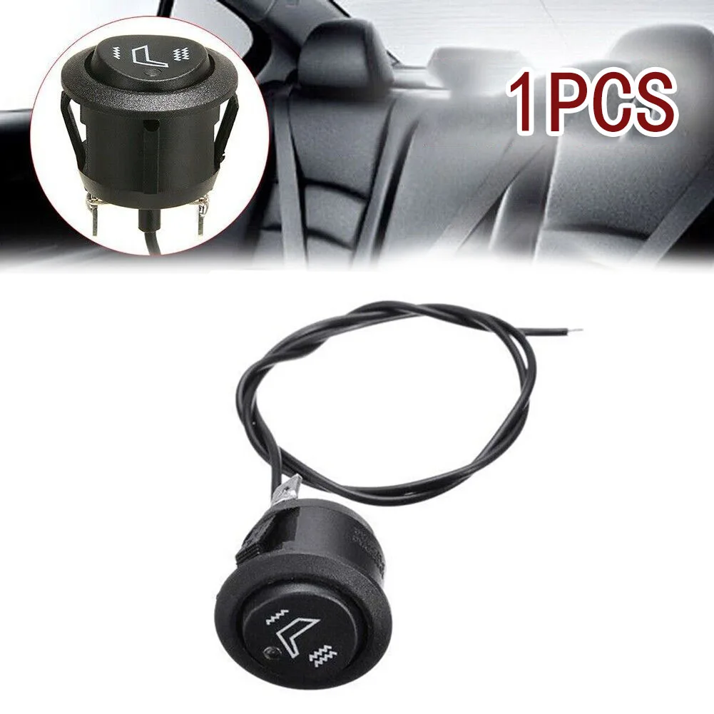 

Car Seat Heating Control Switch Button For SUV Truck Seats-Heater Switches 3Pin Round Heated Rocker DC 12V OFF/ON Control