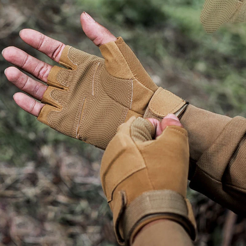 Outdoor Tactical Gloves Airsoft Sport Gloves Half Finger Men Women Combat Shooting Hunting Fitness Fingerless Gloves
Outdoor Tactical Gloves Airsoft Sport Gloves Half Finger Men Women Combat Shooting Hunting Fitness Fingerless Gloves