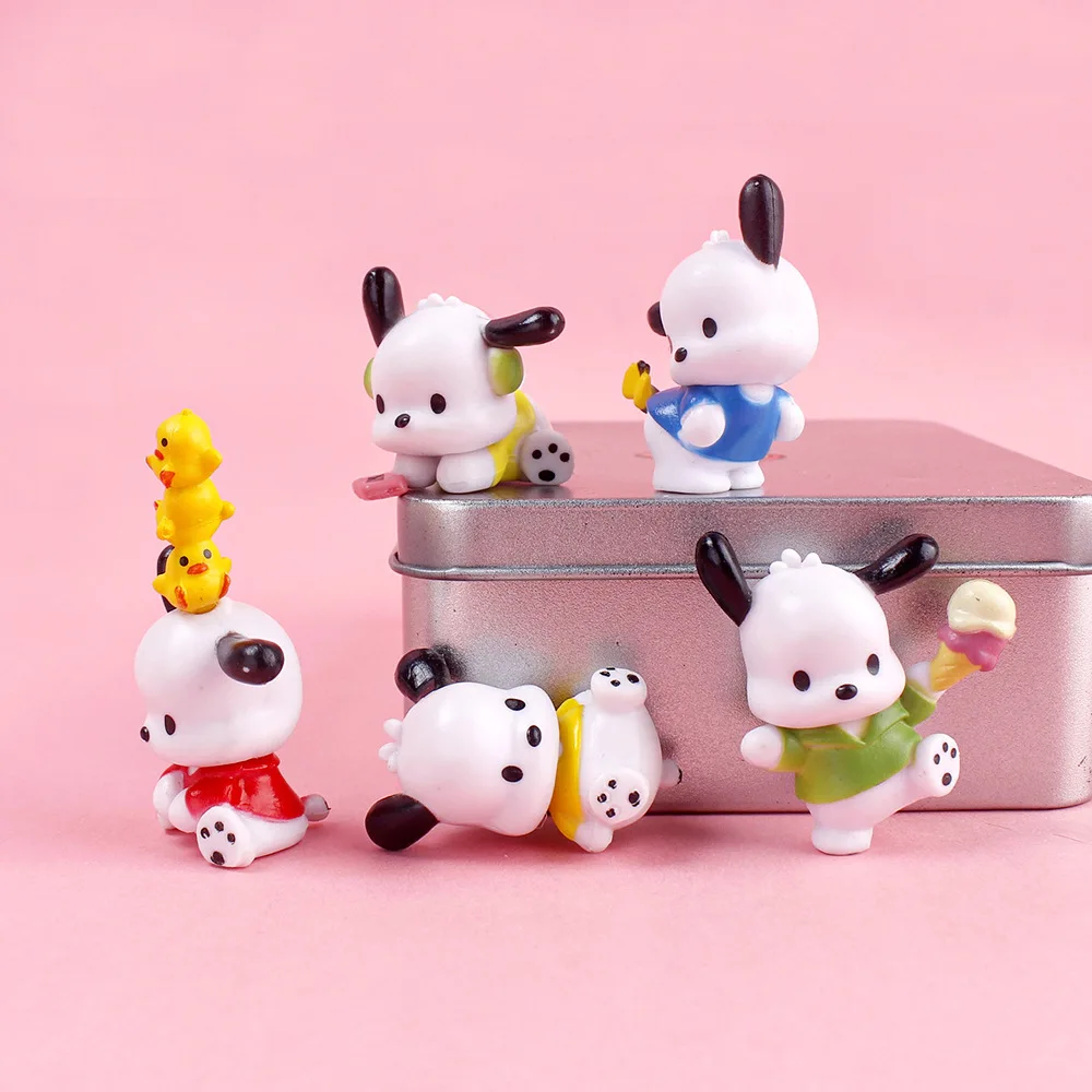 MINISO Cartoon Figure Kawaii Pochacco Figurine Anime Cinnamoroll Doll Mini Creative Desktop Decoration Birthday Gift For Girl
MINISO Cartoon Figure Kawaii Pochacco Figurine Anime Cinnamoroll Doll Mini Creative Desktop Decoration Birthday Gift For Girl