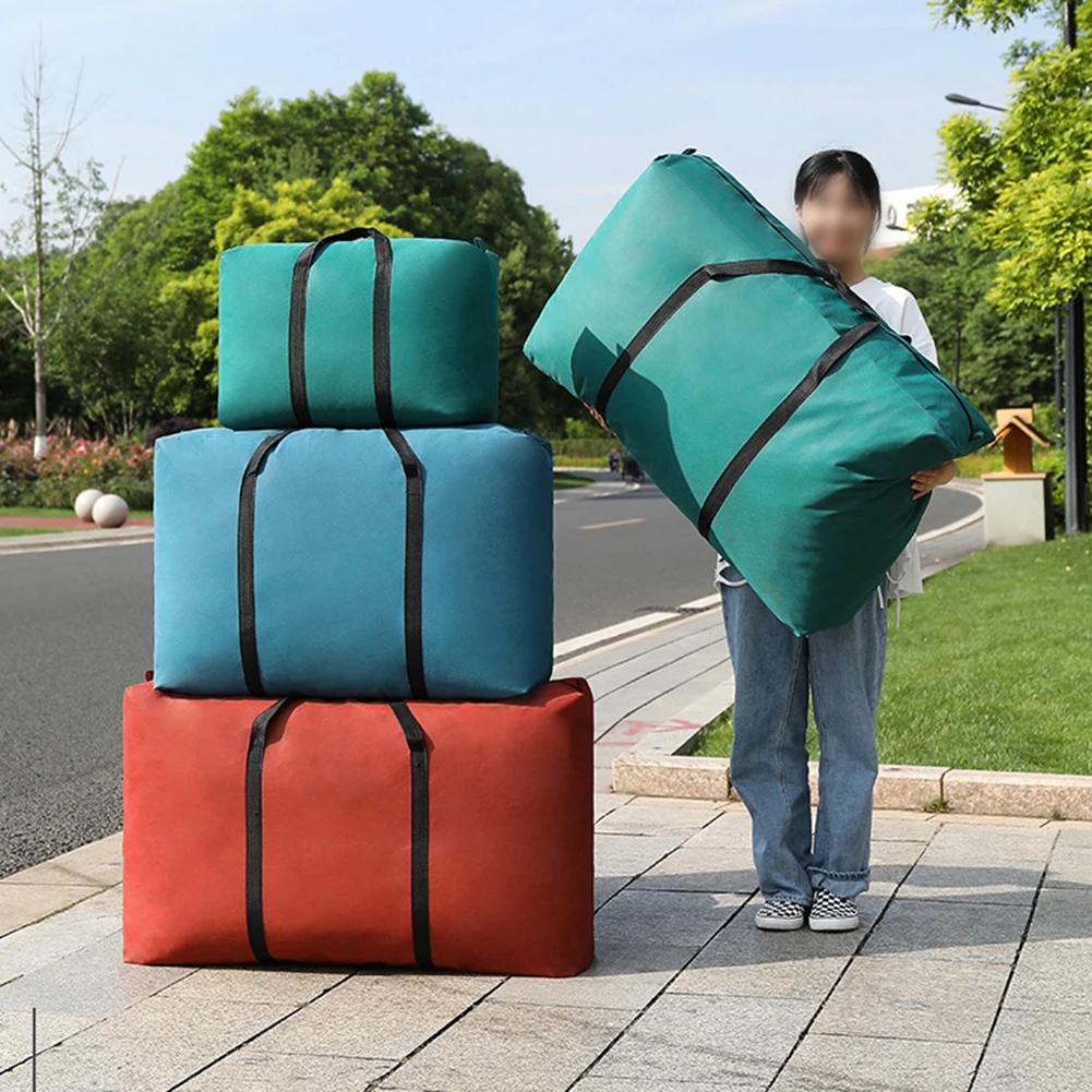 Extra Large Waterproof Moving Luggage Bags Laundry Shopping Bag Non-woven Fabric Cubes 90x50x27cm Home Storage Packing Tool
Extra Large Waterproof Moving Luggage Bags Laundry Shopping Bag Non-woven Fabric Cubes 90x50x27cm Home Storage Packing Tool
