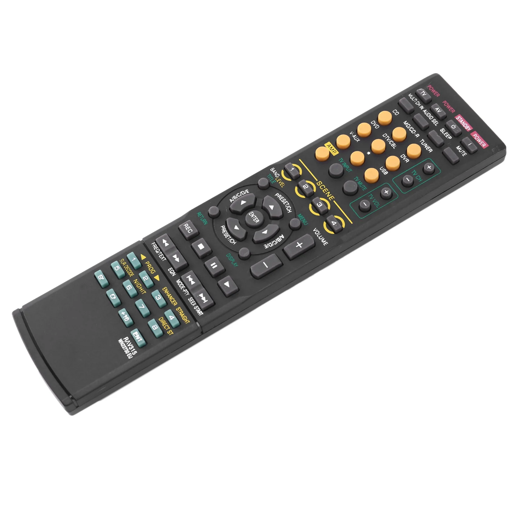 Новый Сменный пульт дистанционного управления Rav315 для Yamaha Htr6040G Wk22730Eu
Новый Сменный пульт дистанционного управления Rav315 для Yamaha Htr6040G Wk22730Eu