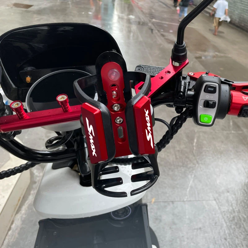 Motorcycle Accessories Beverage Water Bottle Drink Cup Holder Bracket for YAMAHA SMAX 155 Moto Alloy Water Bottle Holder Parts
Motorcycle Accessories Beverage Water Bottle Drink Cup Holder Bracket for YAMAHA SMAX 155 Moto Alloy Water Bottle Holder Parts