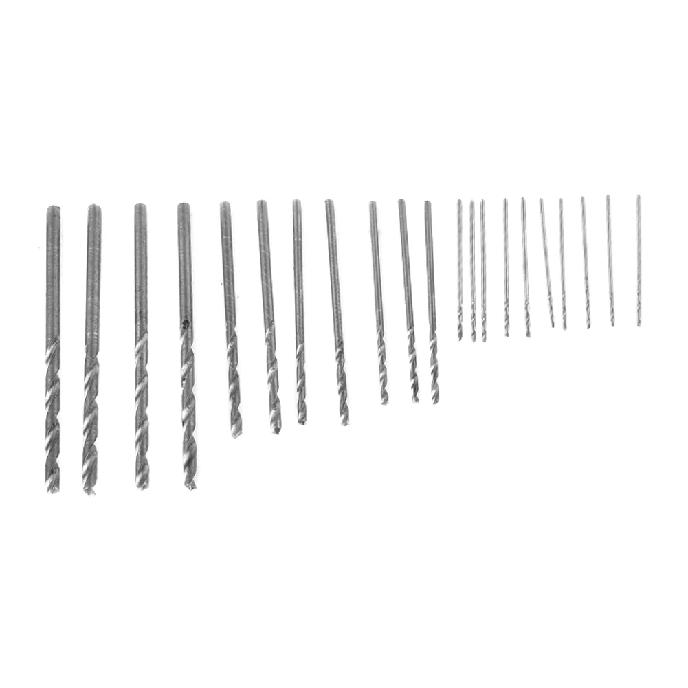 25PCS 0.5mm-3mm Micro HSS Small Twist Drill Bit Set Mini Precision Twist Drill Hand Tool For Hobby Crafts Jewelry Watch Making
25PCS 0.5mm-3mm Micro HSS Small Twist Drill Bit Set Mini Precision Twist Drill Hand Tool For Hobby Crafts Jewelry Watch Making