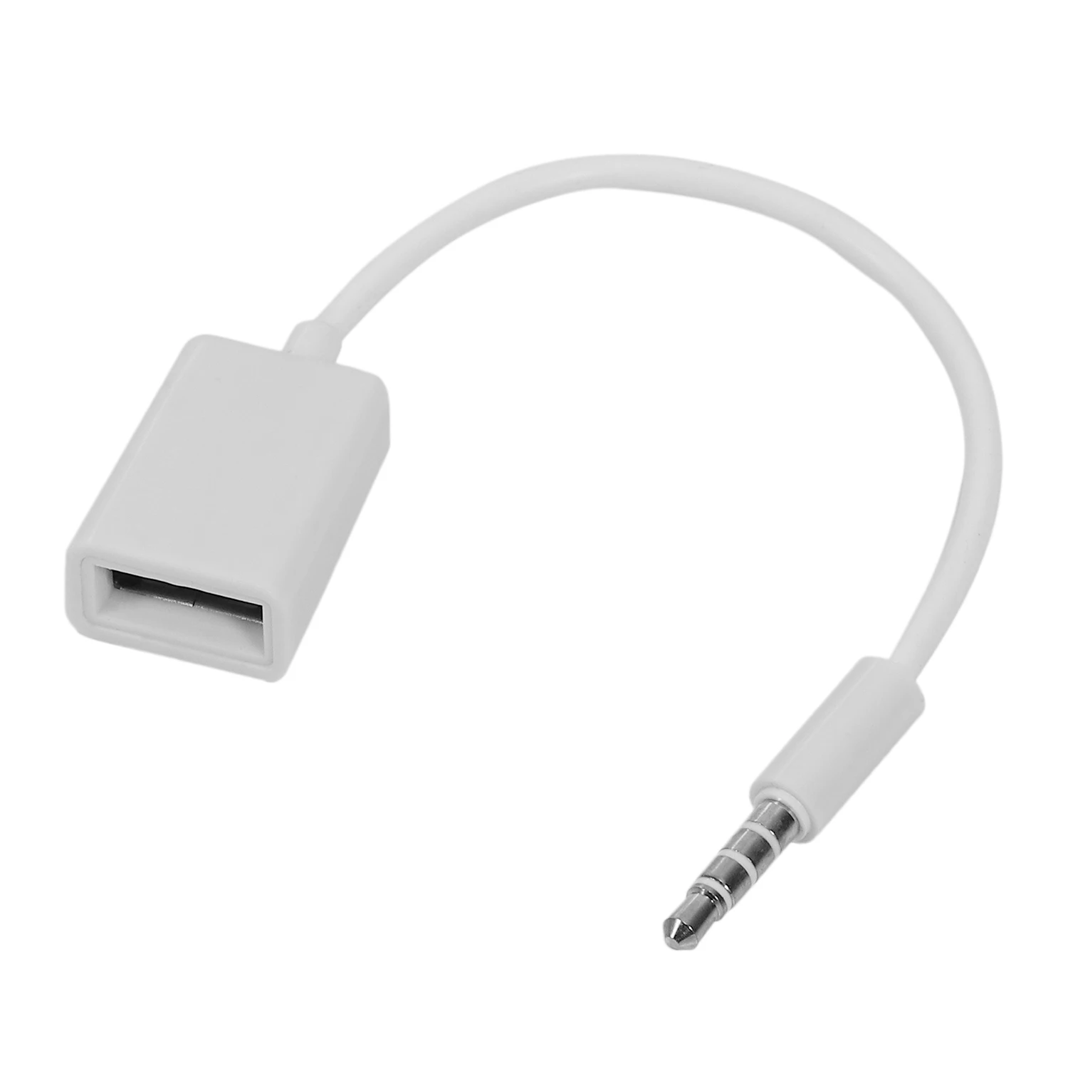 

Аудиоразъем 3,5 мм папа AUX к USB 2,0 мама преобразователь кабель Шнур Автомобильный MP3 для смартфонов сотовых телефонов