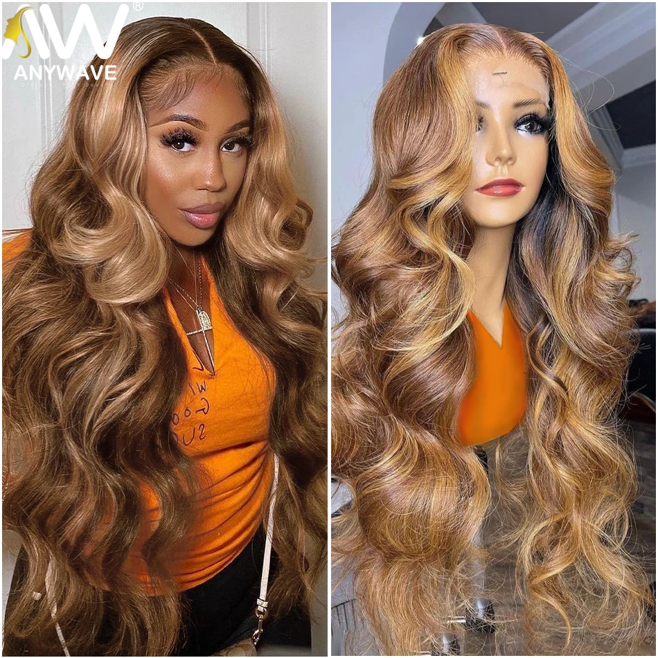 Highlight Body Wave Human Hair Wig 13x4 Transparent Lace Front Wigs Pre Plucked Color 4/27 Ombre Brown Blonde Remy Wig For Women
Highlight Body Wave Human Hair Wig 13x4 Transparent Lace Front Wigs Pre Plucked Color 4/27 Ombre Brown Blonde Remy Wig For Women