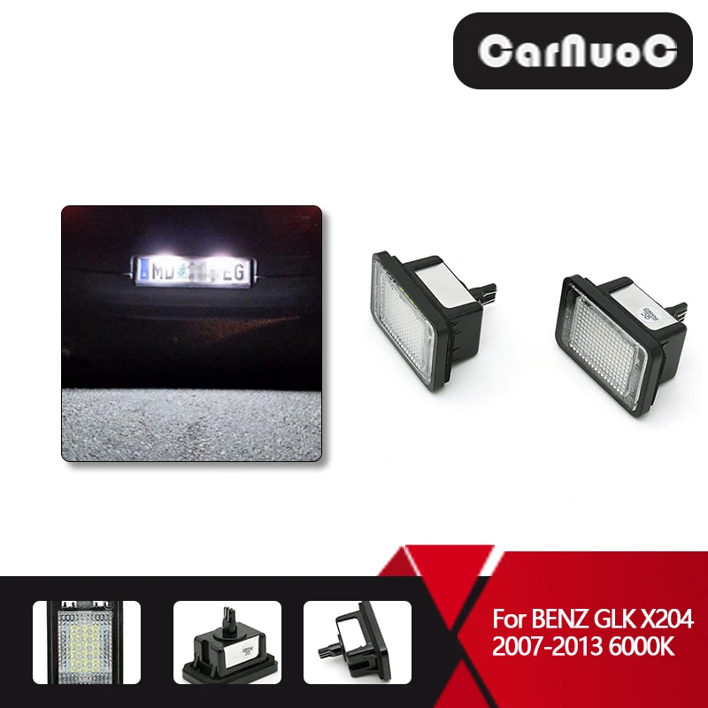 For MERCEDES BENZ GLK X204 2Pcs LED License Plate Lights Bulb 12V White Error Free LED Number Plate Lamp Exterior Accessories 
For MERCEDES BENZ GLK X204 2Pcs LED License Plate Lights Bulb 12V White Error Free LED Number Plate Lamp Exterior Accessories