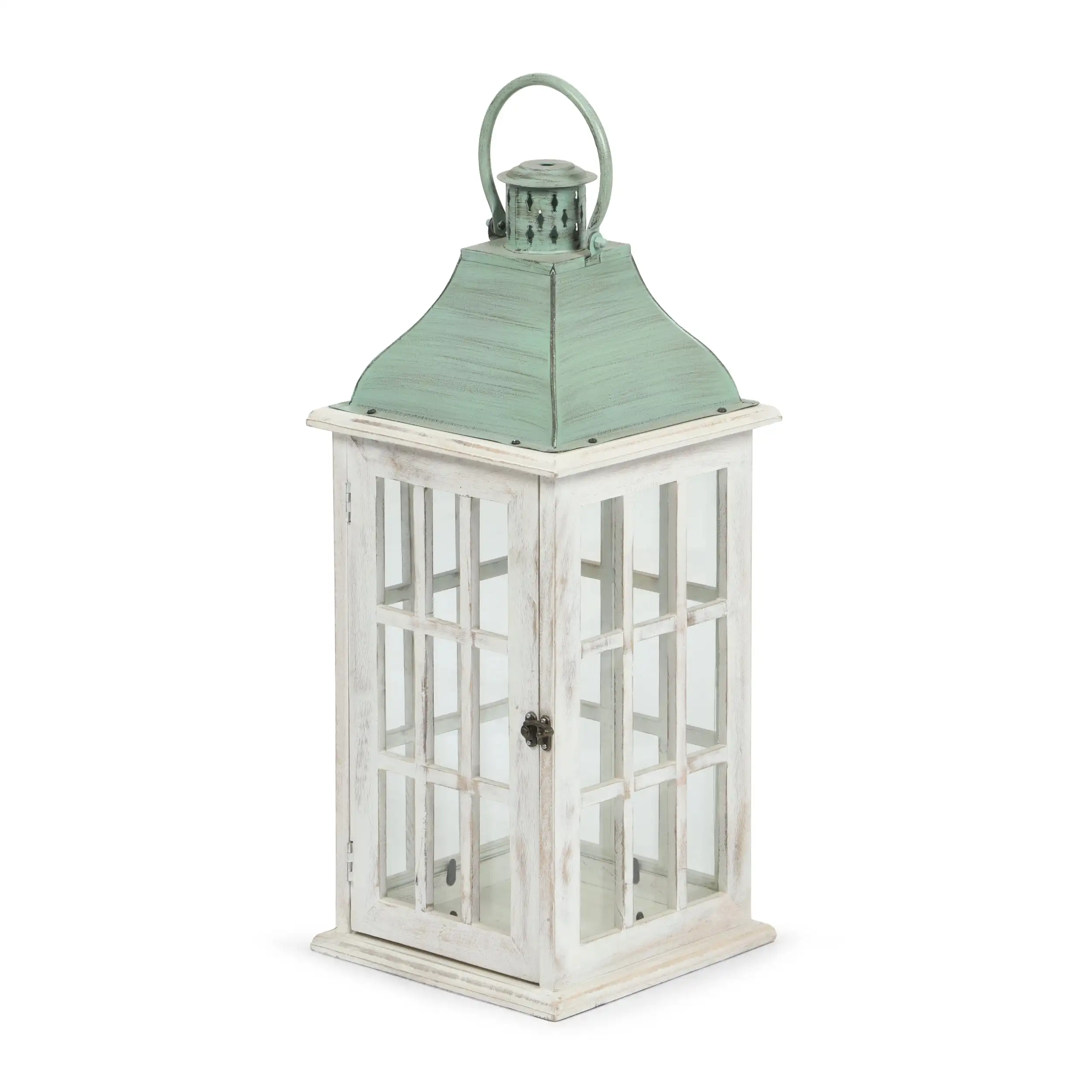 Noble House Montville fashionable and elegant adding brightness Mango Wood Handcrafted Decorative Lantern White and Green Patina
Noble House Montville fashionable and elegant adding brightness Mango Wood Handcrafted Decorative Lantern White and Green Patina