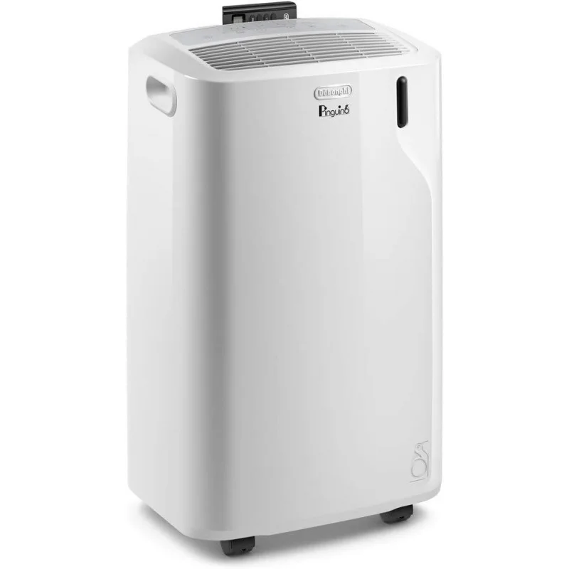 

DeLonghi America PACEM360 WH DeLonghi Penguino Portable Air Conditioner with 6000.0 BTU Cooling Power, Remote Control, Eco-frien