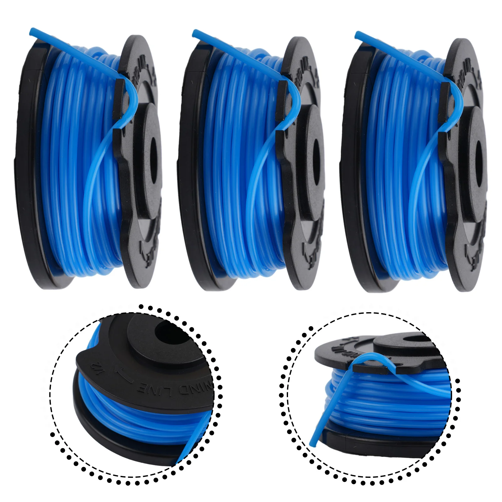 3pcs Line Spools For Toro 88524 3-Pack Replacement Spools Line Spools 0.065 #88524 For Toro Trimmer Models 51484 High Quality
3pcs Line Spools For Toro 88524 3-Pack Replacement Spools Line Spools 0.065 #88524 For Toro Trimmer Models 51484 High Quality