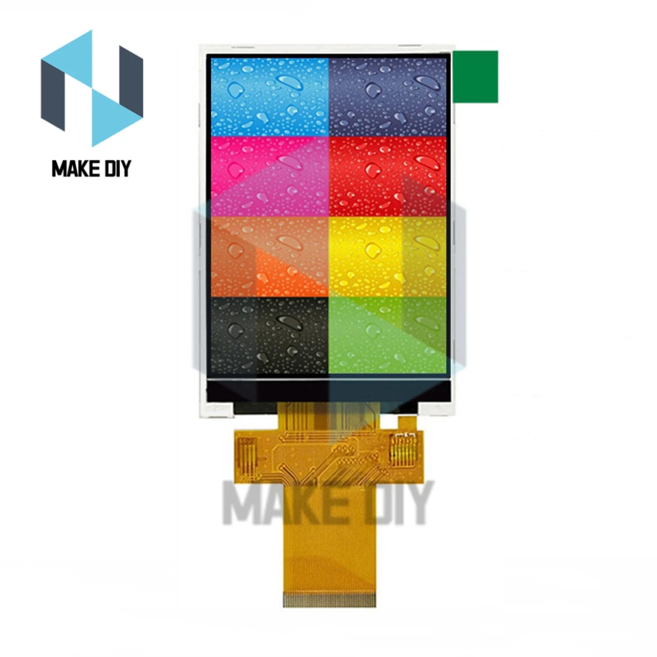 3,5-дюймовый TFT ЖК-дисплей, модуль 3,2*320, Φ 40 Pin RGB Полноцветный сенсорный экран ILI9341/ST7789V драйвер для MCU
3,5-дюймовый TFT ЖК-дисплей, модуль 3,2*320, Φ 40 Pin RGB Полноцветный сенсорный экран ILI9341/ST7789V драйвер для MCU