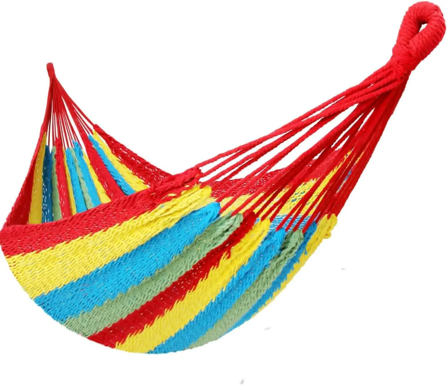 Hammock, Portable Family Hammock with Carry Bag Matrimonial Size Multi-Color Handmade Hammock for Travel Camping Backyard, Porch
Hammock, Portable Family Hammock with Carry Bag Matrimonial Size Multi-Color Handmade Hammock for Travel Camping Backyard, Porch