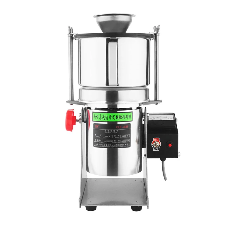 Stainless Steel Air-flow Pulverizer Ultrafine Grinder Chinese Medicinal Panax Notoginseng Angelica Realgar Flour Mill
Stainless Steel Air-flow Pulverizer Ultrafine Grinder Chinese Medicinal Panax Notoginseng Angelica Realgar Flour Mill