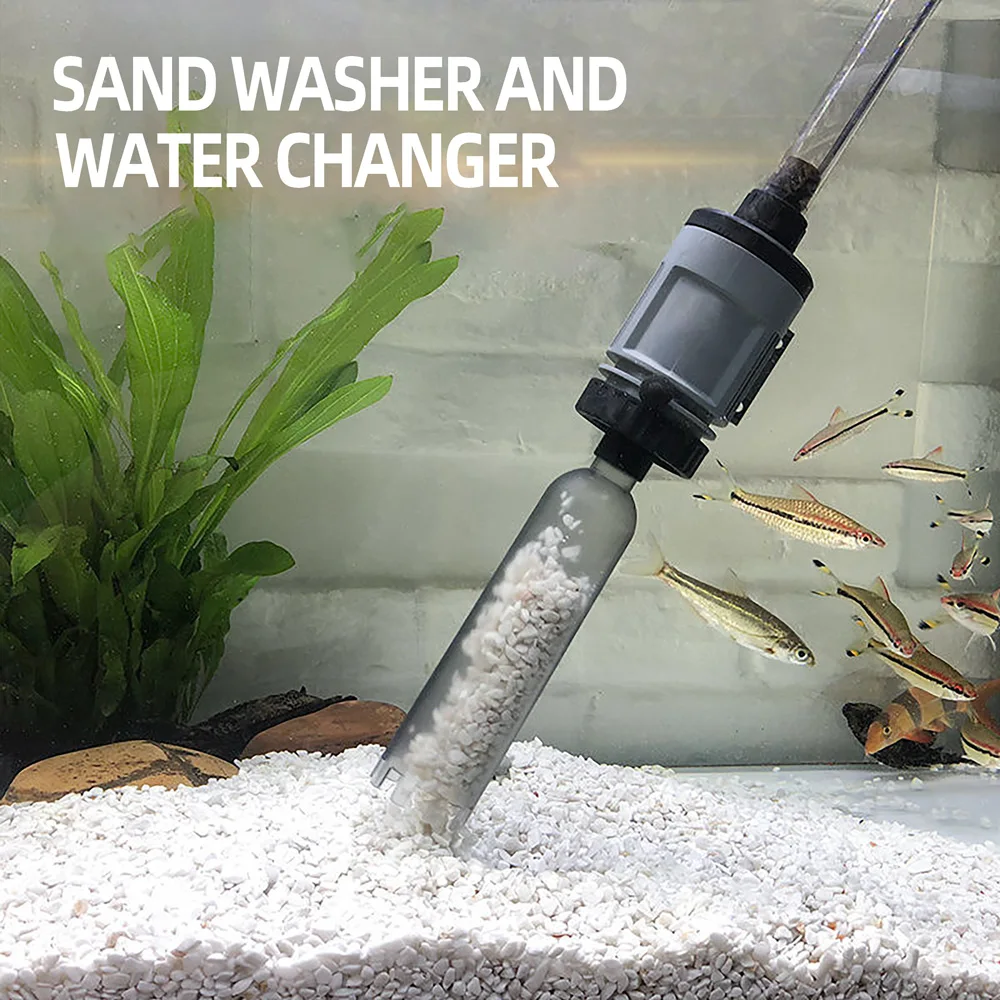 Electric Water Pump Fish Tank Cleaner Fish tank Water Cleaner Sand Washing Water Filter
Electric Water Pump Fish Tank Cleaner Fish tank Water Cleaner Sand Washing Water Filter