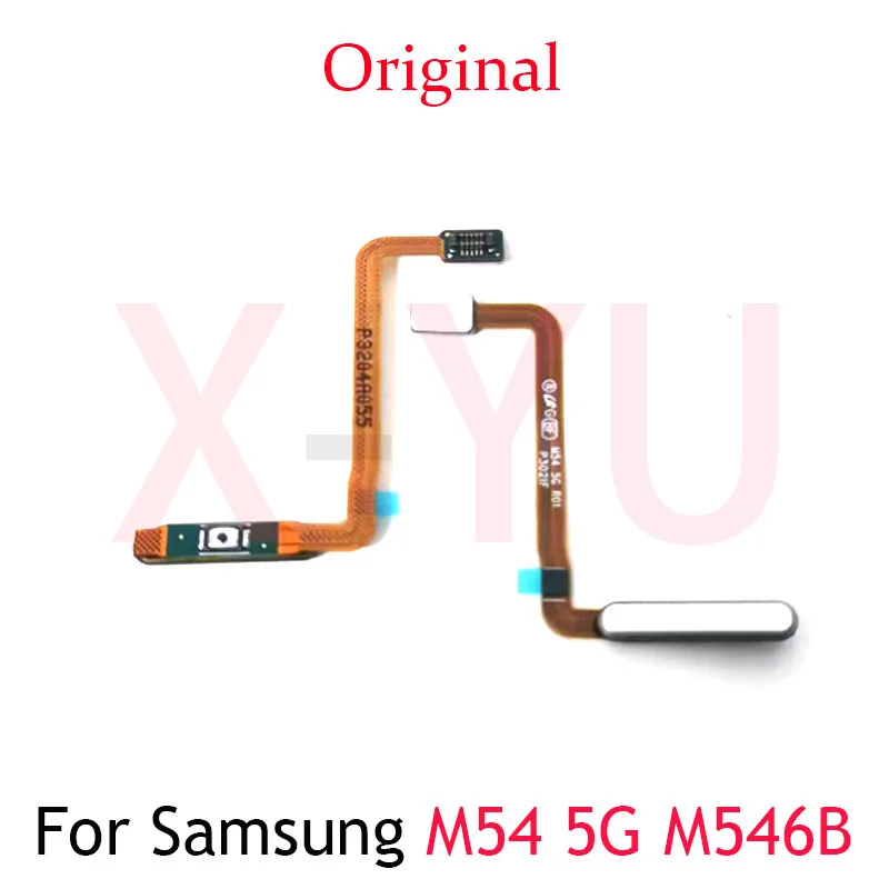 

Original For Samsung Galaxy M54 5G M546B M546 Home Button Fingerprint Sensor Return Power Flex Cable