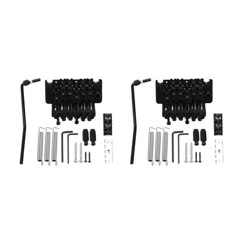 Electric Guitar Double Tremolo Bridge Assembly System For Lic Ibanez Parts Replacement 2 Set (Black)
Electric Guitar Double Tremolo Bridge Assembly System For Lic Ibanez Parts Replacement 2 Set (Black)