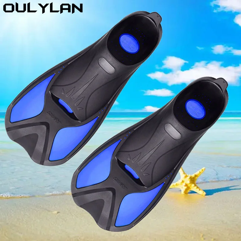 

Ласты для плавания и дайвинга Oulylan, гибкие удобные погружные для подводного плавания, для взрослых и детей, для водных видов спорта