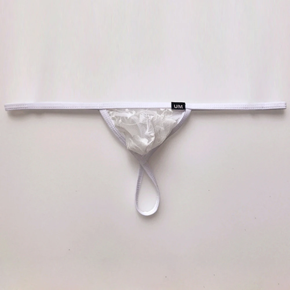 Men Sexy Sissy Thong Lace Mesh Panties Ultra-thin Transparent Briefs Low Waist Bikini Underwear Gay Man Erotic Lingerie
Men Sexy Sissy Thong Lace Mesh Panties Ultra-thin Transparent Briefs Low Waist Bikini Underwear Gay Man Erotic Lingerie