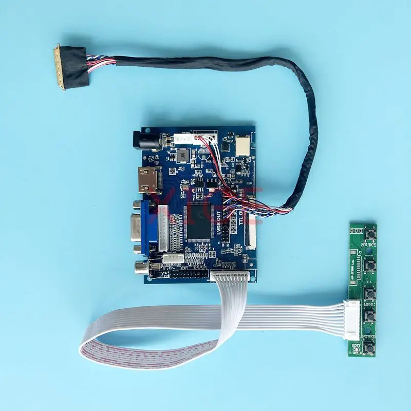 Плата драйвера контроллера для B133XW04 B133XW07, HDMI-совместимый комплект для модификации «сделай сам», 2AV VGA 13,3 "монитор ноутбука 1366*768, 40-контактный LVDS
Плата драйвера контроллера для B133XW04 B133XW07, HDMI-совместимый комплект для модификации «сделай сам», 2AV VGA 13,3 "монитор ноутбука 1366*768, 40-контактный LVDS