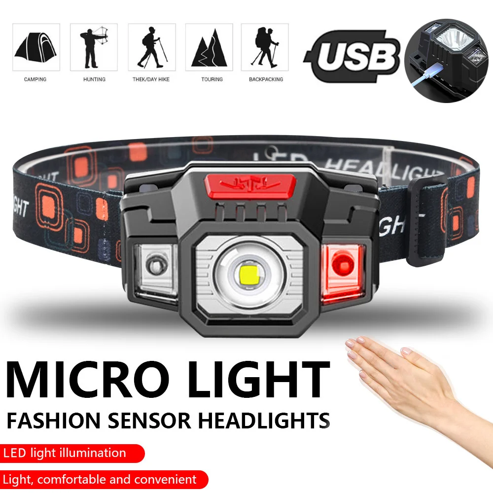 USB аккумуляторные Налобные фонари, индукционный налобный фонарь, Головной фонарь со встроенной батареей, многофункциональные Налобные фонарики для рыбалки
USB аккумуляторные Налобные фонари, индукционный налобный фонарь, Головной фонарь со встроенной батареей, многофункциональные Налобные фонарики для рыбалки