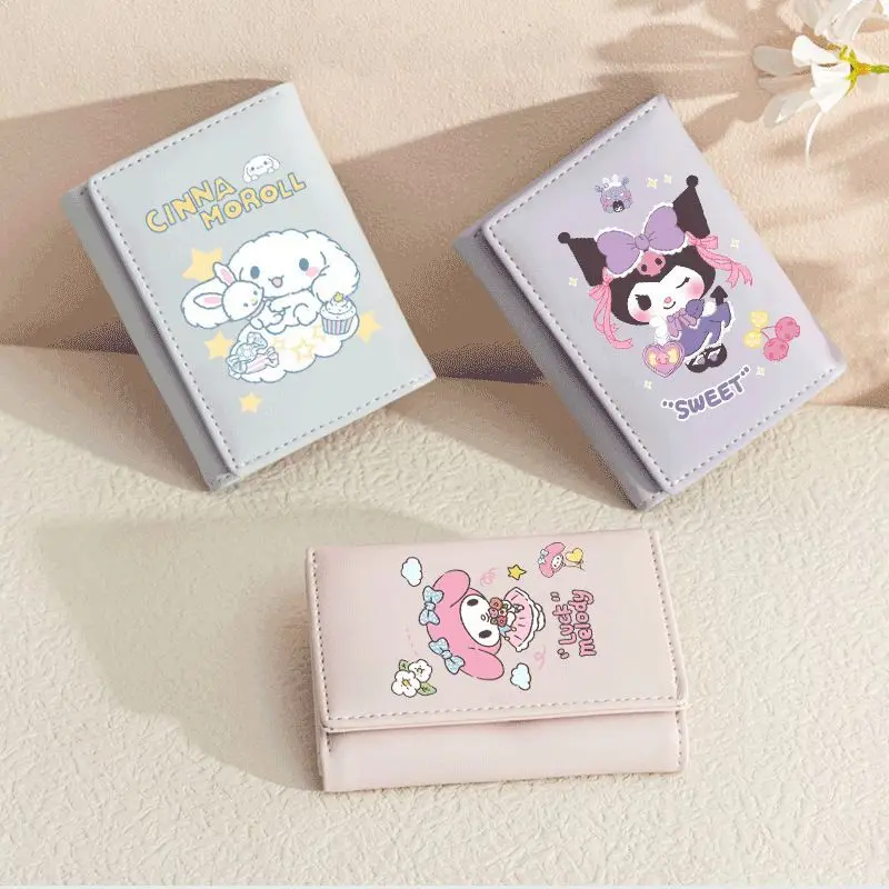 New My Melody Cinnamoroll Anime Kawaii Sanrio Card Purse Cute Cartoon Kuromi Pochacco Student Wallet Bag Lovely Toys for Kids
New My Melody Cinnamoroll Anime Kawaii Sanrio Card Purse Cute Cartoon Kuromi Pochacco Student Wallet Bag Lovely Toys for Kids