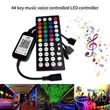 44-key Bluetooth controller 5V-24V Led tape controller Music timing function colorful dimmer Smart APP Controller For led strip
44-key Bluetooth controller 5V-24V Led tape controller Music timing function colorful dimmer Smart APP Controller For led strip