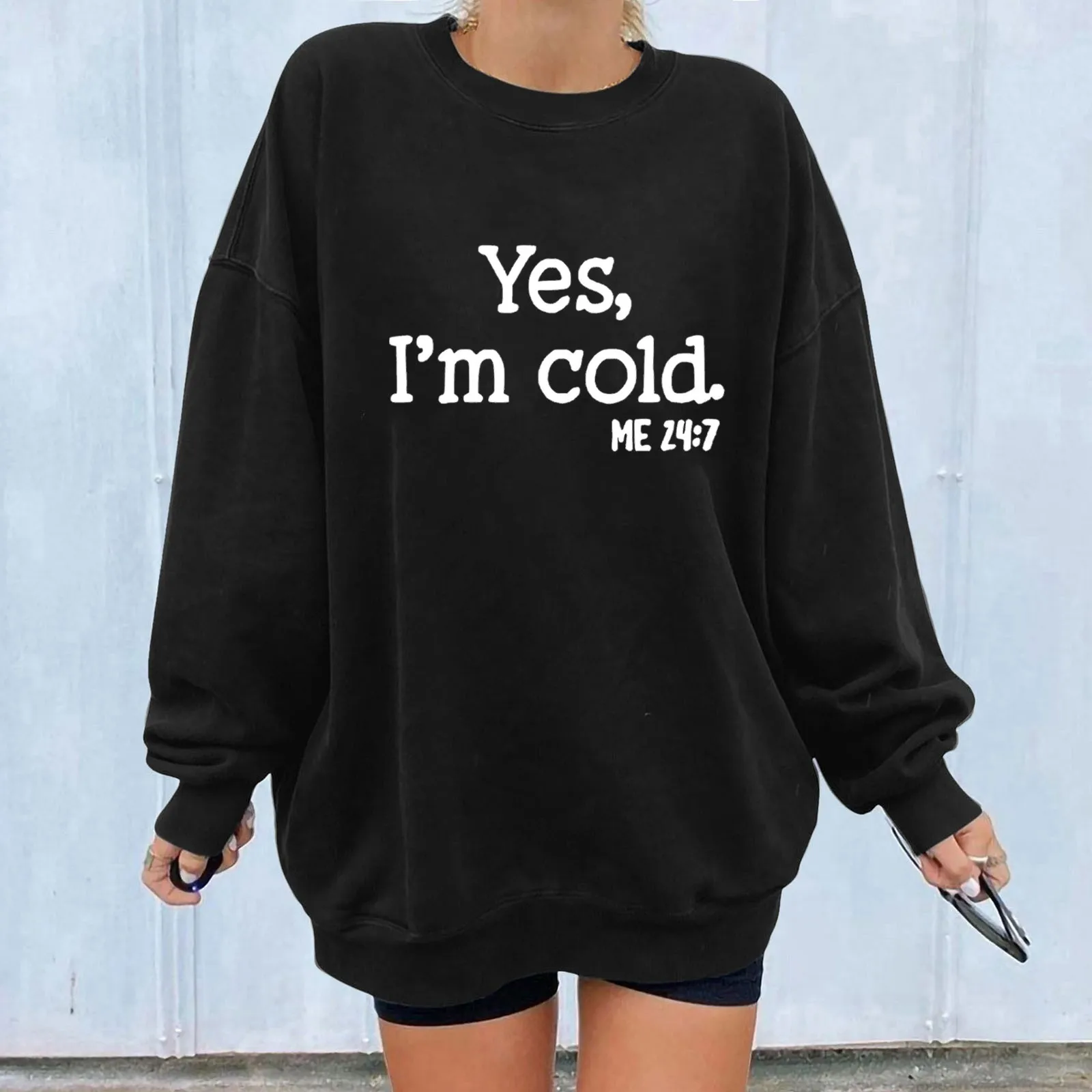 Women's Sweatshirt Pullover Casual 2023 Fashion Letters Printed Long Sleeve O-neck Top Ladies Sweatshirts Harajuku Streetwear
Women's Sweatshirt Pullover Casual 2023 Fashion Letters Printed Long Sleeve O-neck Top Ladies Sweatshirts Harajuku Streetwear