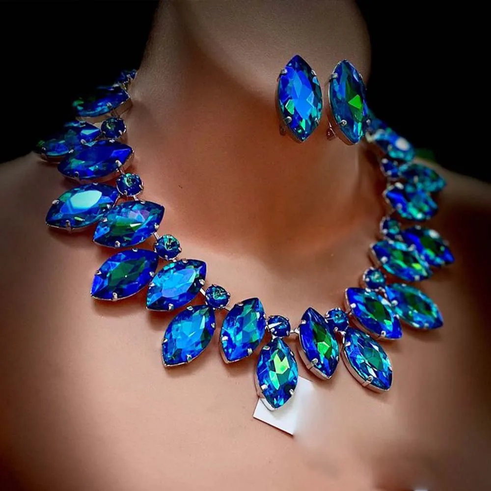 Blue Purple Bridesmaids Set Jewelry Accessories Rhinestone 3 Pieces Dubai Decorations Fashion Earring Necklace Set Gift 5 Mallzona S796381f95e744ded967ccc3c437fcc21K Blue Purple Bridesmaids Set Jewelry Accessories Rhinestone 3 Pieces Dubai Decorations Fashion Earring Necklace Set Gift Mallzona