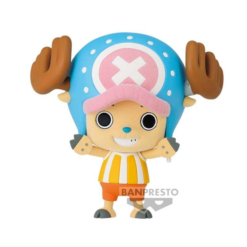 

Bandai Original ONE PIECE Anime Figure 7Cm Fluffy Puffy Tony Tony Chopper Action Figure Toys For Kids Gift Collectible Model