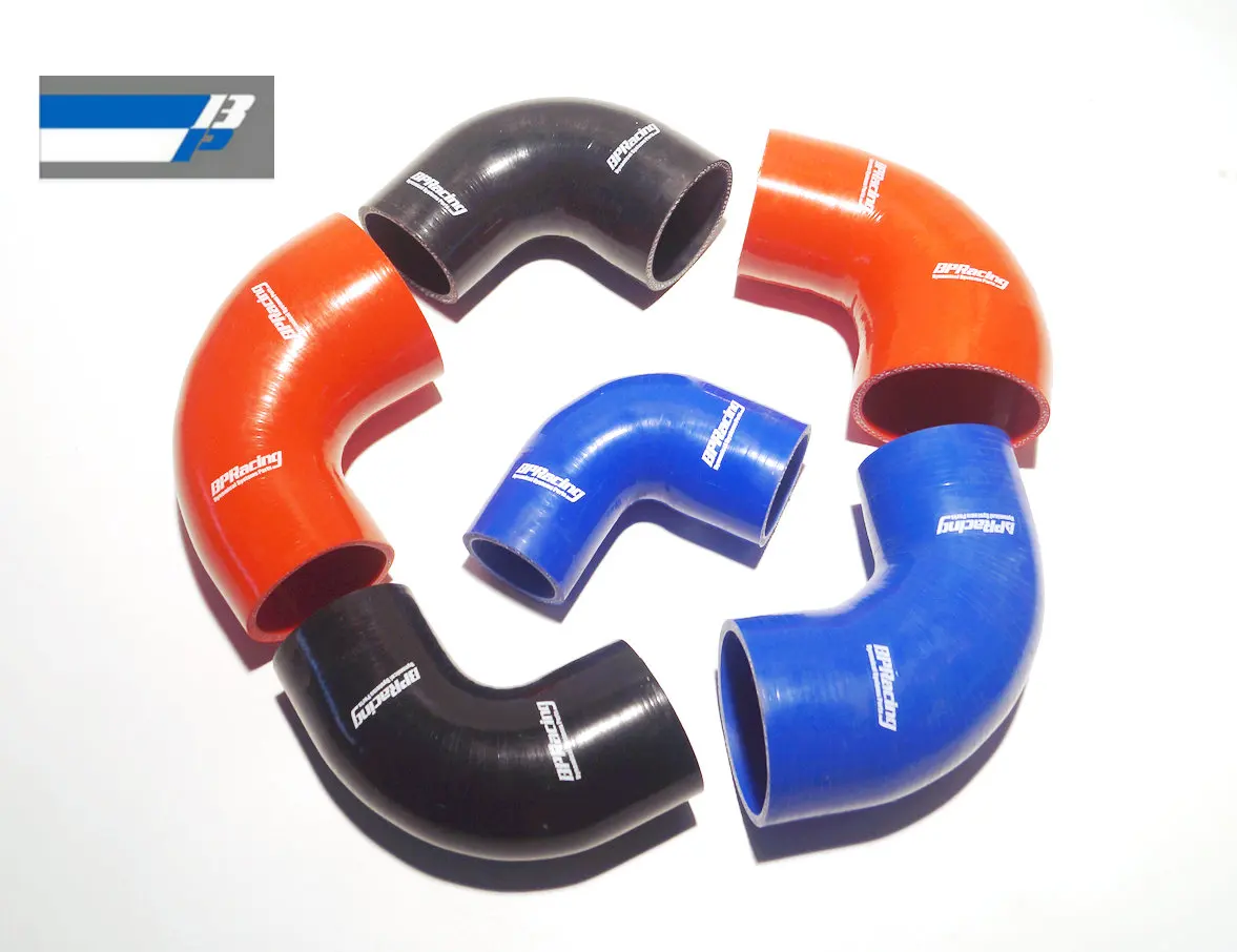 

51mm/57mm/60mm/63mm/68mm/70mm/76mm/80mm/83mm/102mm Unversal 90 Deg Degree Elbow Silicone Coupler Hose/Tube/Intercooler Pipe