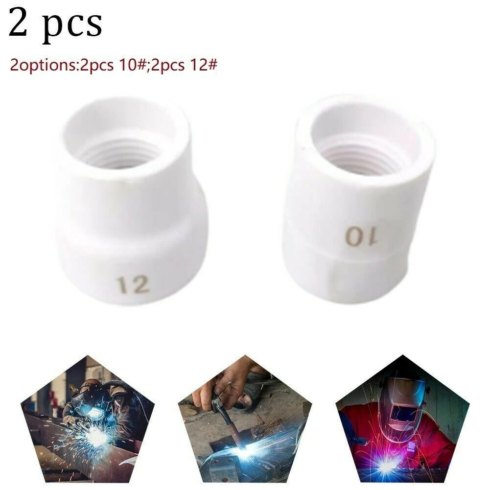 2Pcs 10# 12# Ceramic Soldering Cup For TIG Welding Torch WP-17/18/26/9/20 Ceramic Cup For TIG Welding Agon Arc Welding Tools
2Pcs 10# 12# Ceramic Soldering Cup For TIG Welding Torch WP-17/18/26/9/20 Ceramic Cup For TIG Welding Agon Arc Welding Tools