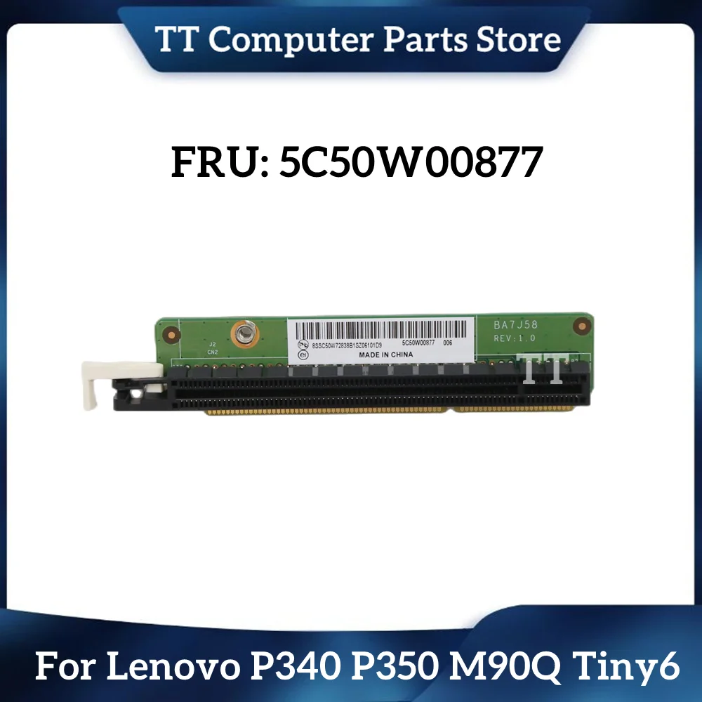 

TT New Original Workstation PCIE16 Riser Card For Lenovo ThinkStation P340 P350 M90Q Tiny6 5C50W00877 Fast Ship