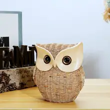 Owl Ornament Realistic Looking Vivid Facial Expression Resin Rattan Handmade Owl Figurine Decoration for Home
Owl Ornament Realistic Looking Vivid Facial Expression Resin Rattan Handmade Owl Figurine Decoration for Home