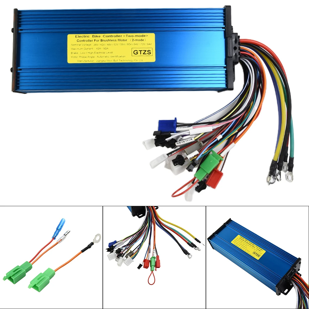 Hub Electric Bicycle Controller Motor 1pcs 45A 1500W 18mos 48V/60V/72V Brushless E-Bike Durable Hot Sale Newest
Hub Electric Bicycle Controller Motor 1pcs 45A 1500W 18mos 48V/60V/72V Brushless E-Bike Durable Hot Sale Newest