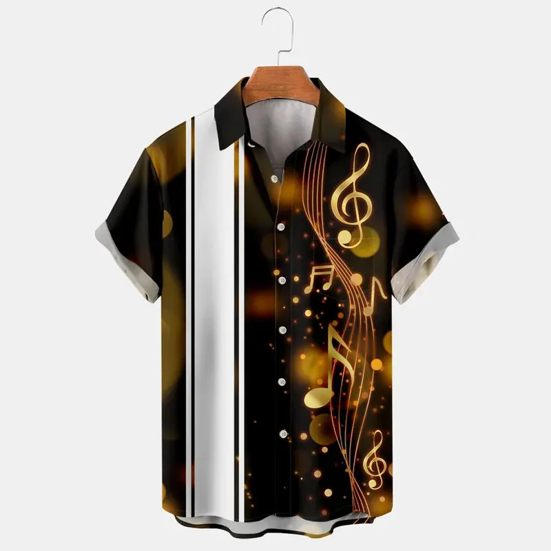 Music Notes Bowling Retro Printed Hawaiian Shirts For Men Short Sleeve Button Down Aloha Shirt
Music Notes Bowling Retro Printed Hawaiian Shirts For Men Short Sleeve Button Down Aloha Shirt