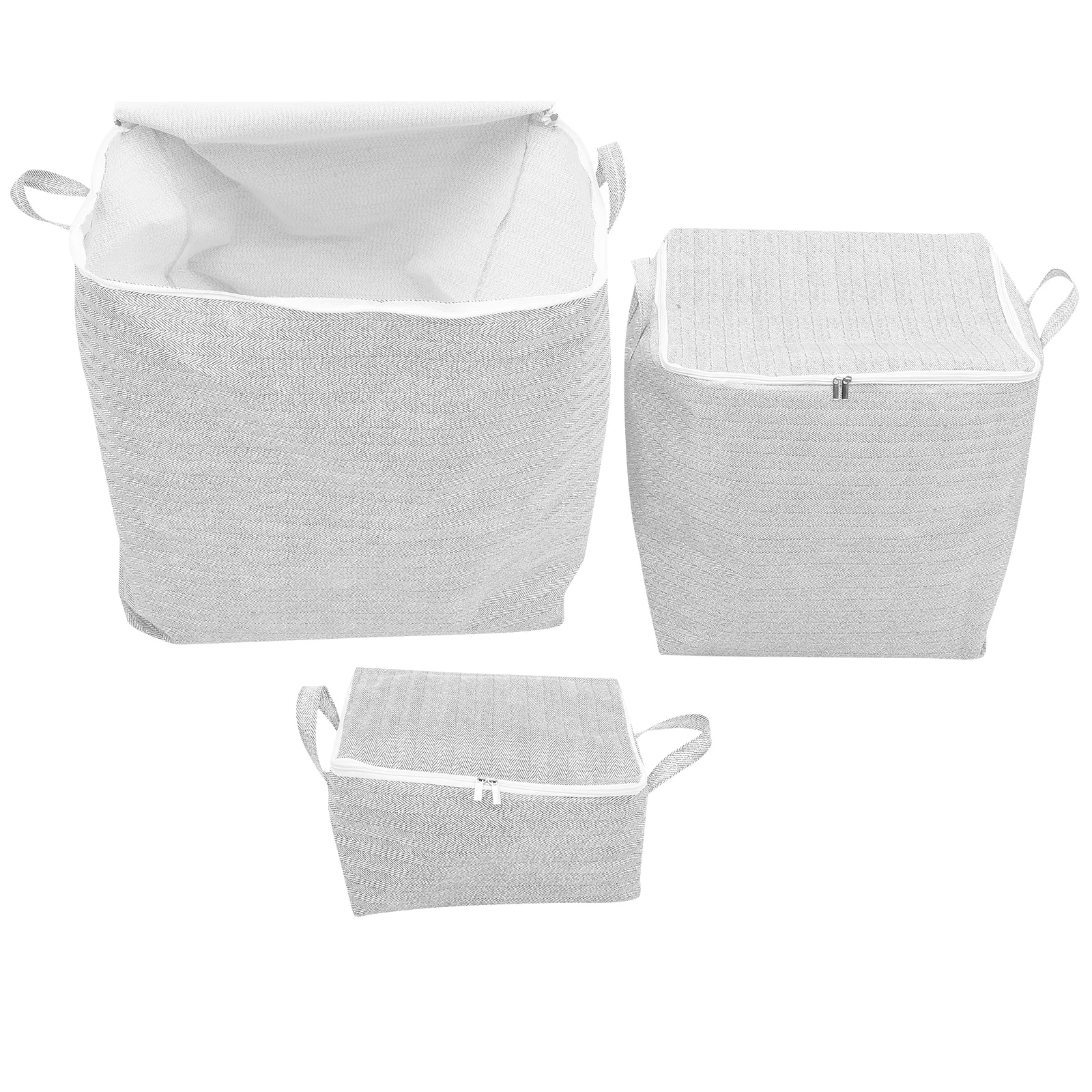 3pcs Reusable Folding Storage Box Clothes Storage Container Bedroom Clothes Organizer
3pcs Reusable Folding Storage Box Clothes Storage Container Bedroom Clothes Organizer