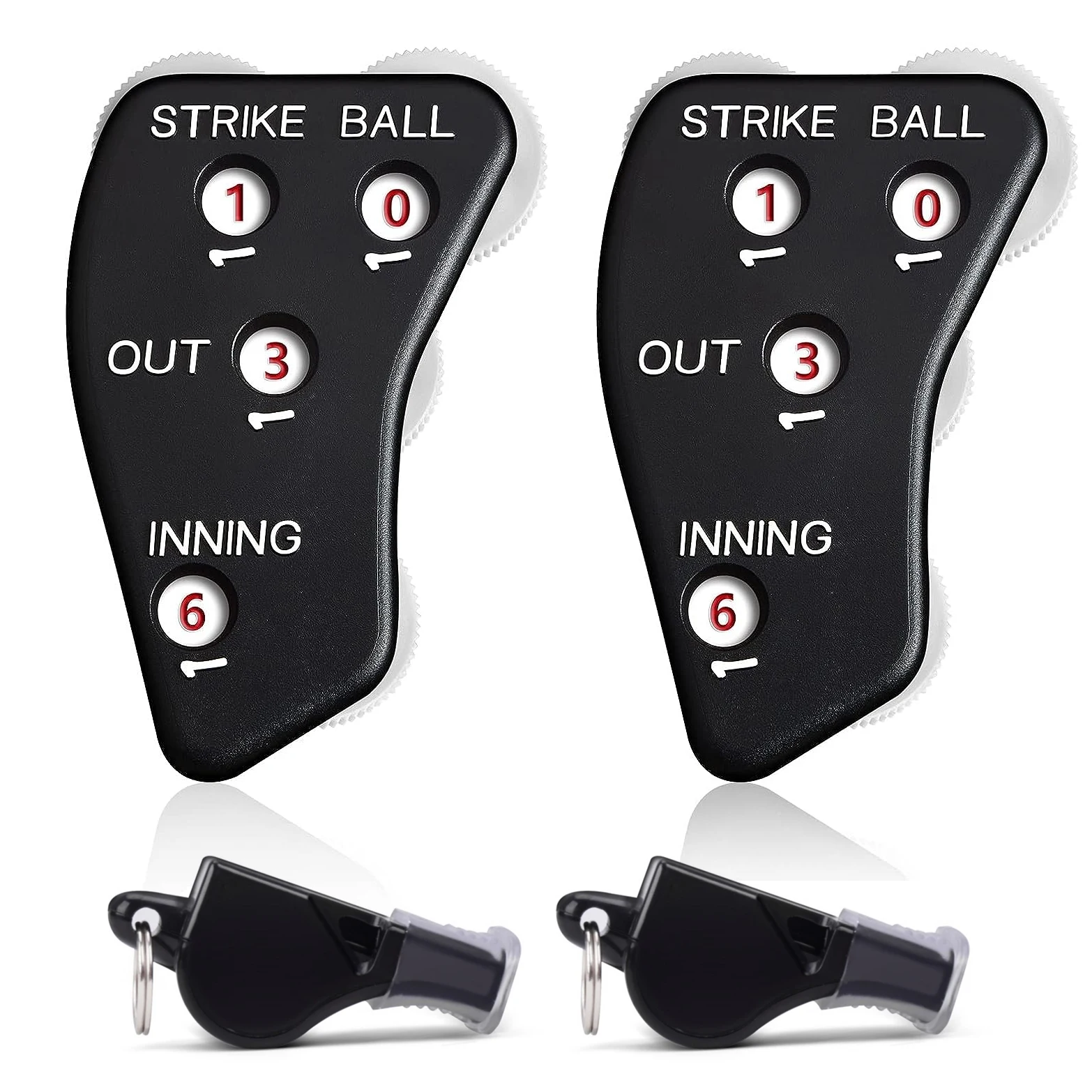 Durable Whistle Umpire Indicator Baseball Clicker Baseball Scorer Efficient For Softball Replacement Accessories
Durable Whistle Umpire Indicator Baseball Clicker Baseball Scorer Efficient For Softball Replacement Accessories