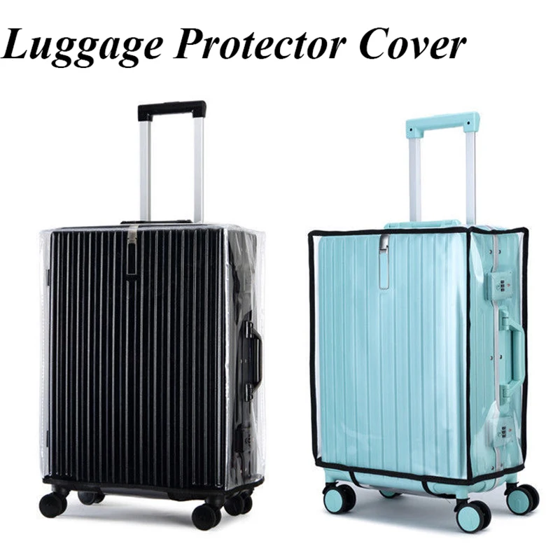 Full Transparent Luggage Protector Cover Thicken Suitcase Protector Cover PVC Suitcase Cover Rolling Luggage Cover
Full Transparent Luggage Protector Cover Thicken Suitcase Protector Cover PVC Suitcase Cover Rolling Luggage Cover