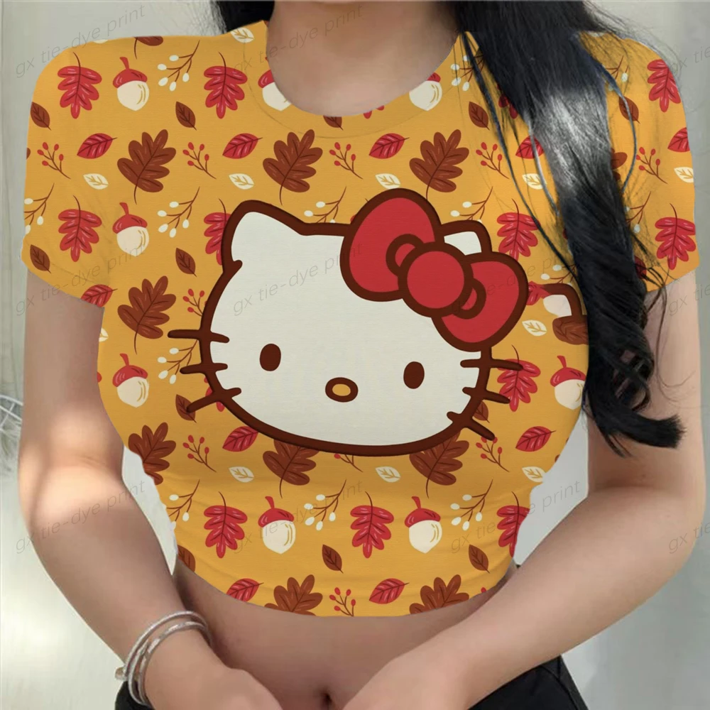 Y2k Crop Tops 2024 Aesthetic Cute Pink Hello Kitty Baby Tees 2000s Vintage Cartoon O-neck Harajuku Short Sleeve Crop T-shirt
Y2k Crop Tops 2024 Aesthetic Cute Pink Hello Kitty Baby Tees 2000s Vintage Cartoon O-neck Harajuku Short Sleeve Crop T-shirt