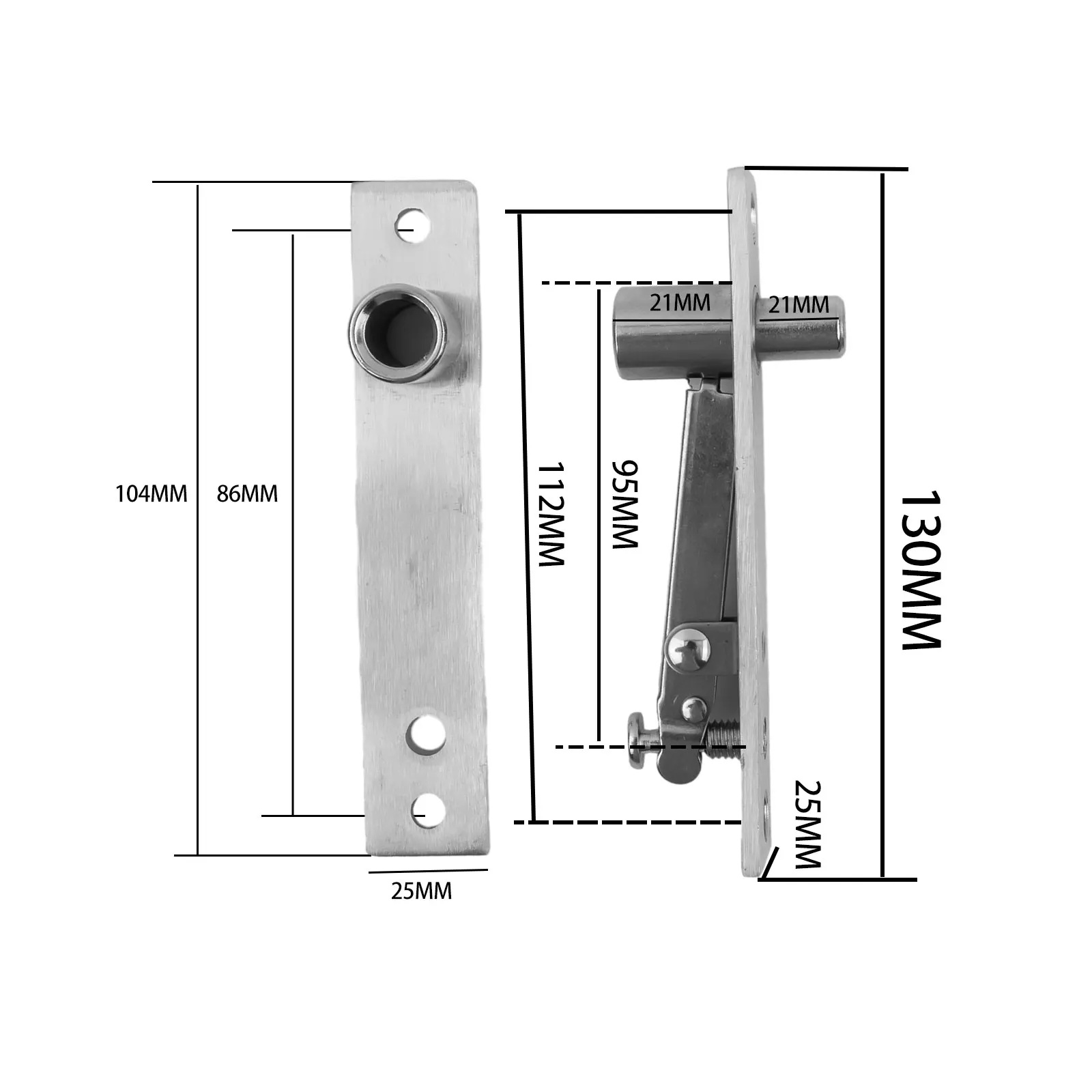 Door Hinges Stainless Steel Door Pivot Hinge For Wood 360 Degree Shaft Bedroom Livingroom Rotary Door Hardware Accessory
Door Hinges Stainless Steel Door Pivot Hinge For Wood 360 Degree Shaft Bedroom Livingroom Rotary Door Hardware Accessory