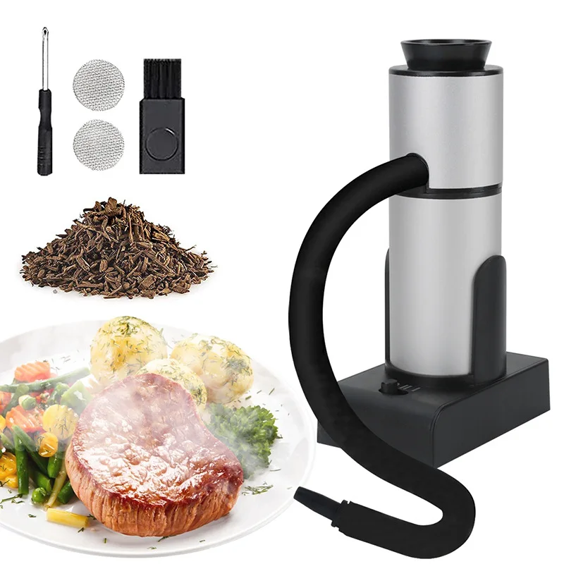 Adjustable Gear Range Kitchen Tool Smoking Machine Handheld Smoker Set For Molecular Cuisine Cocktail Steak
Adjustable Gear Range Kitchen Tool Smoking Machine Handheld Smoker Set For Molecular Cuisine Cocktail Steak