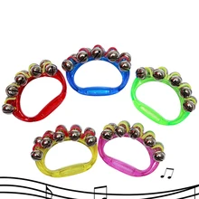 10*8.5CM Jingle Rattle Sleigh 10 Small Bells Handbell Percussion Musical Instrument Education Toys Bright Jingling Sound
10*8.5CM Jingle Rattle Sleigh 10 Small Bells Handbell Percussion Musical Instrument Education Toys Bright Jingling Sound