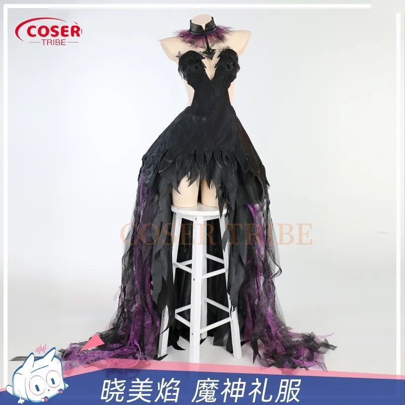 COSER TRIBE Аниме игра Magi Madoka Magica Akemi Homura Demon God платье Хэллоуин Карнавал искусственный костюм полный комплект
COSER TRIBE Аниме игра Magi Madoka Magica Akemi Homura Demon God платье Хэллоуин Карнавал искусственный костюм полный комплект