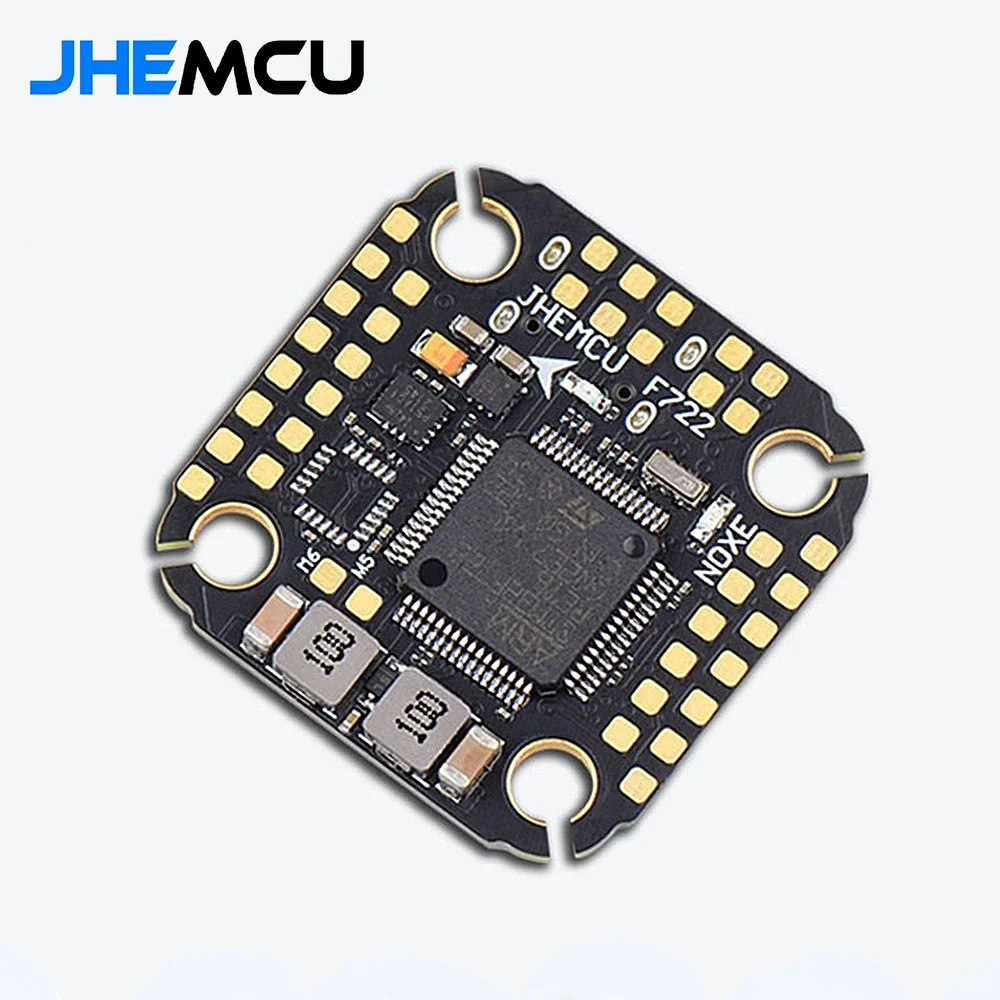 

JHEMCU F722 NOXE Flight Controller Built-in Gyro Barometer OSD 16MB BlackBox Dual BEC 3-6S 20X20mm for RC FPV Freestyle Drone