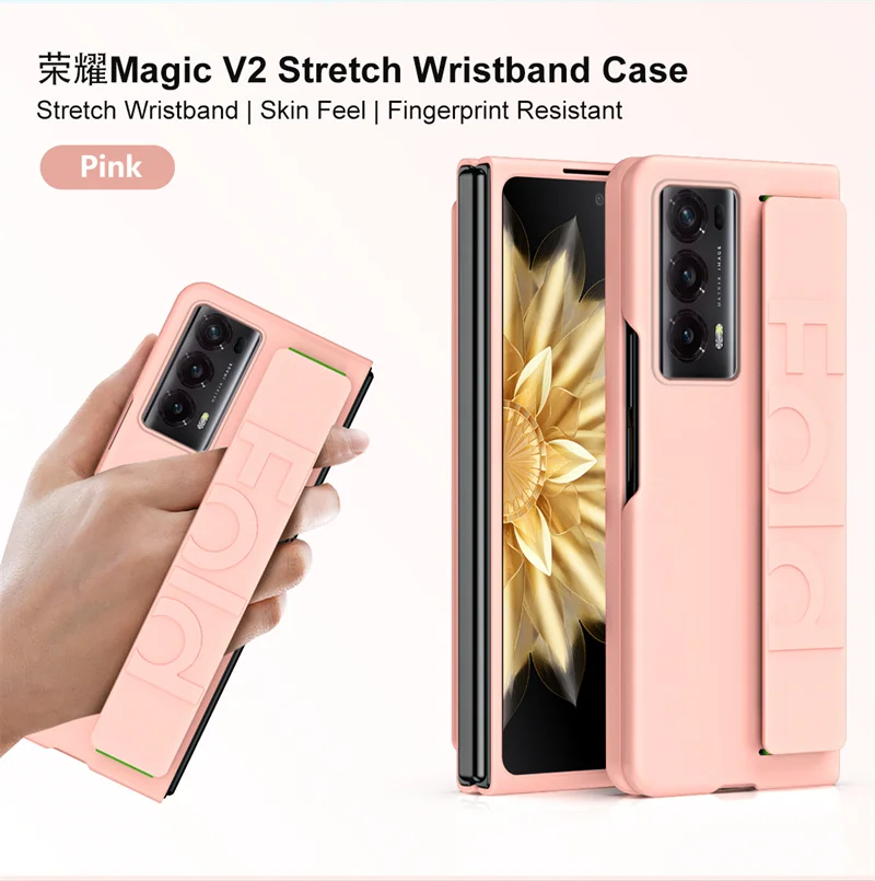 جراب حزام يد معصم فاخر لشرف السحر V2 ، غطاء واقي ، غلاف هاتف قابل للطي ، جديد 44 جراب حزام يد معصم فاخر لشرف السحر V2 ، غطاء واقي ، غلاف هاتف قابل للطي ، جديد