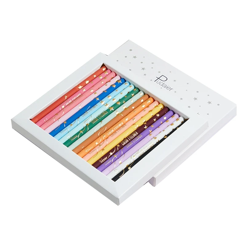 18 Color Eyeliner Set Waterproof Eyeliner Pencil Long Lasting Matte Eye Liner Makeup Cosmetic Beauty Colorful Drop Shipping
18 Color Eyeliner Set Waterproof Eyeliner Pencil Long Lasting Matte Eye Liner Makeup Cosmetic Beauty Colorful Drop Shipping